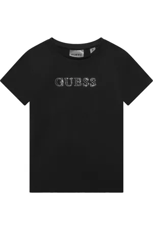 Guess T-Shirt mit Pailletten-Logo