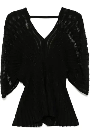 Elie saab Gestricktes Oberteil