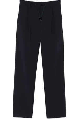 HERNO Gerade Hose mit elastischem Bund