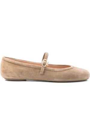 Gianvito Rossi Ballerinas aus Wildleder