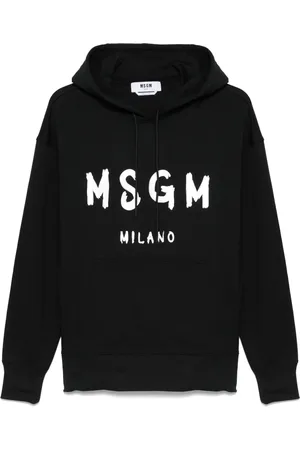 Msgm Hoodie mit Logo-Print