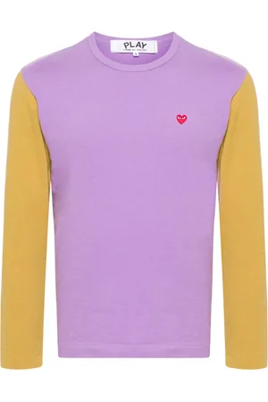 Comme des Garçons T-Shirt mit Herz-Patch