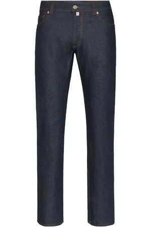 BILLIONAIRE Jeans mit Logo-Patch