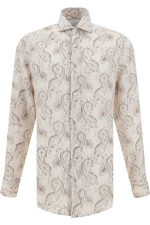 Brunello Cucinelli Hemd mit Paisleymuster