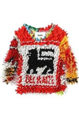 DOUBLET T-Shirt mit Text-Print