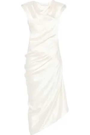 Alexander McQueen Asymmetrisches Midikleid