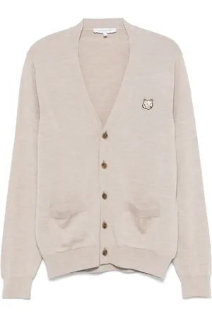 Maison Kitsuné Cardigan mit Bold Fox Head-Patch