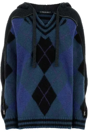 Y / PROJECT Pullover mit Kapuze