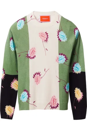 La DoubleJ Pullover mit Blumen-Print