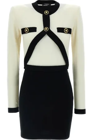 Balmain Filo Leone Catena Kleid