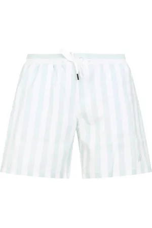 BRIONI Gestreifte Badeshorts