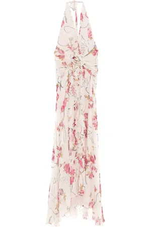 BLUMARINE Maxikleid mit Blumen-Print