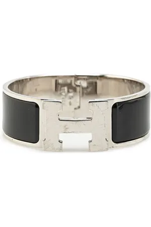 Hermès 20th Century breites Clic Clac H GM Emaille-Armband