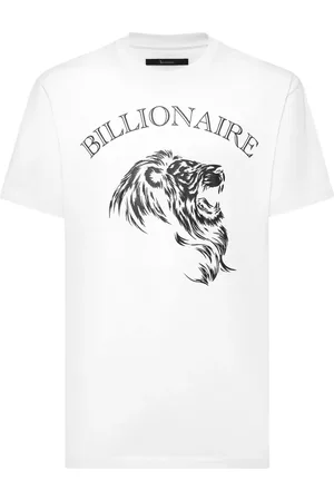 BILLIONAIRE T-Shirt mit Logo-Print