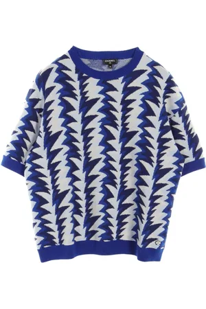 CHANEL 1986-1988 Intarsien-T-Shirt