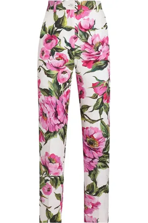 Dolce & Gabbana Hose mit Blumen-Print