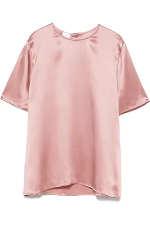 ELEVENTY Klassische Satinbluse