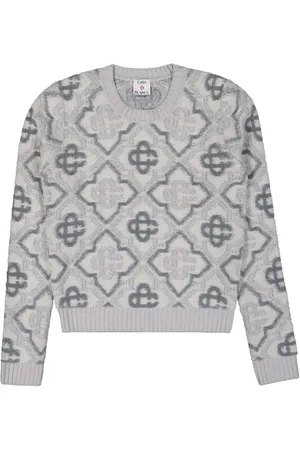 Casablanca Pullover mit Monogrammmuster