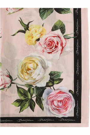 Dolce & Gabbana Schal mit Blumen-Print