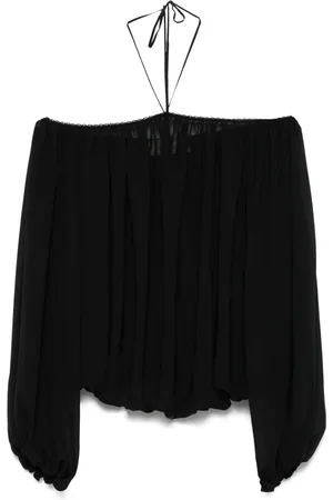 BLUMARINE Georgette-Bluse