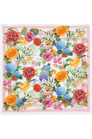 Dolce & Gabbana Schal mit Blumen-Print
