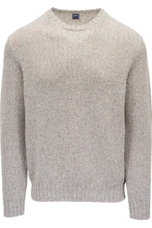 FEDELI Pullover mit Rundhalsausschnitt