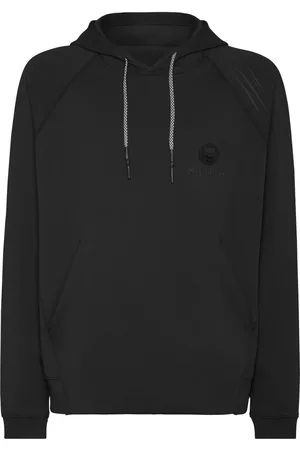 Philipp Plein Hoodie mit Logo-Patch