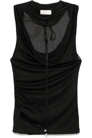 BLUMARINE Tanktop mit Wasserfallausschnitt