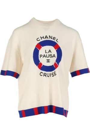 CHANEL 1986-1988 La Pausa Strickoberteil