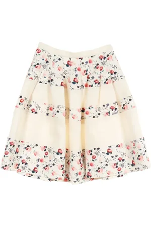 Dior 2010s Rock mit Blumen-Print