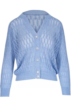 Agnona Cardigan mit Lochstrickmuster