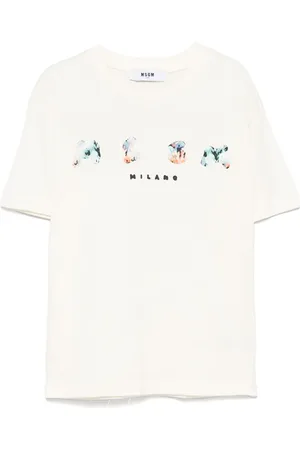 Msgm T-Shirt mit Logo-Print