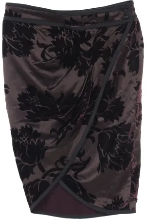 Gucci 2000s Wickelrock mit Blumenmotiv