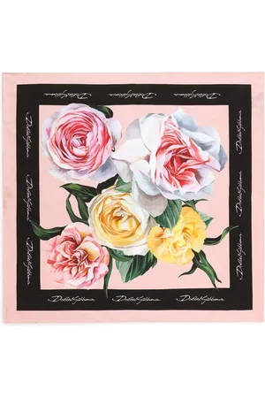 Dolce & Gabbana Schal mit Blumen-Print