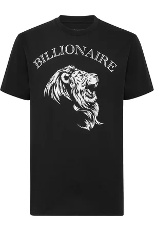 BILLIONAIRE T-Shirt mit Logo-Print