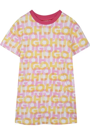 HUGO BOSS Kleid mit Logo-Print