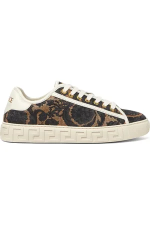 VERSACE Greca Sneakers mit Barocco-Jacquardmuster