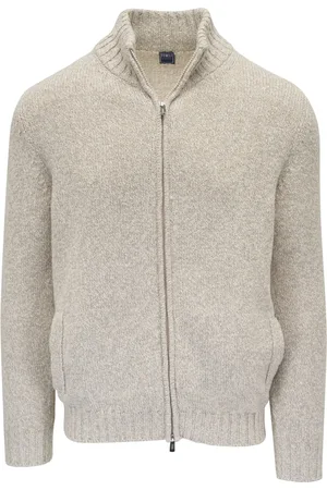 FEDELI Cardigan mit Reißverschluss