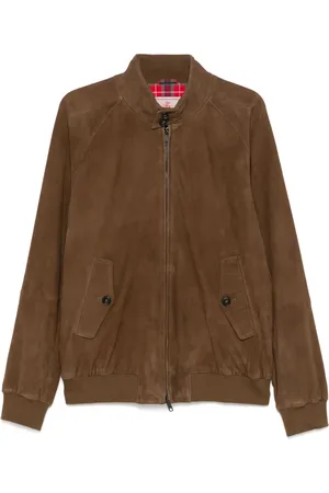 Baracuta G9 Harrington-Jacke aus Wildleder