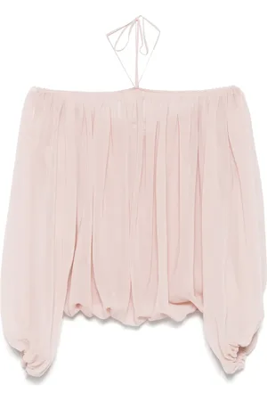 BLUMARINE Georgette-Bluse