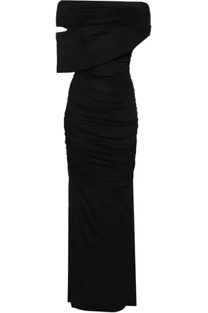 BLUMARINE Gerafftes Maxikleid