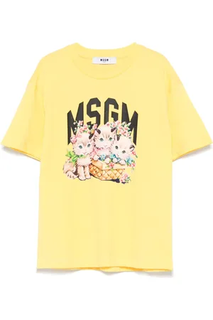 Msgm T-Shirt mit grafischem Print
