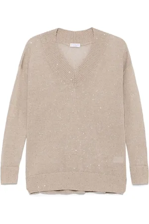 Brunello Cucinelli Pullover mit Pailletten