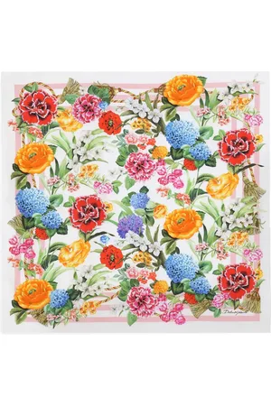 Dolce & Gabbana Schal mit Blumen-Print