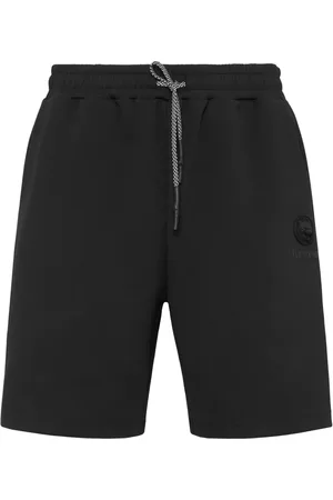 Philipp Plein Joggingshorts mit Logo-Patch