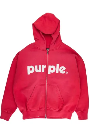 Purple Brand HWT "Red" Hoodie aus Fleece