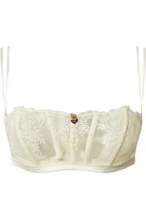 Twin-Set Bestickter Bandeau-BH aus Tüll