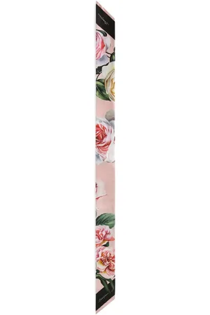 Dolce & Gabbana Stirnband mit Blumen-Print