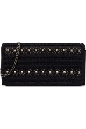 Alberta Ferretti Clutch mit Nieten