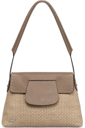 Alberta Ferretti Gewebte Schultertasche